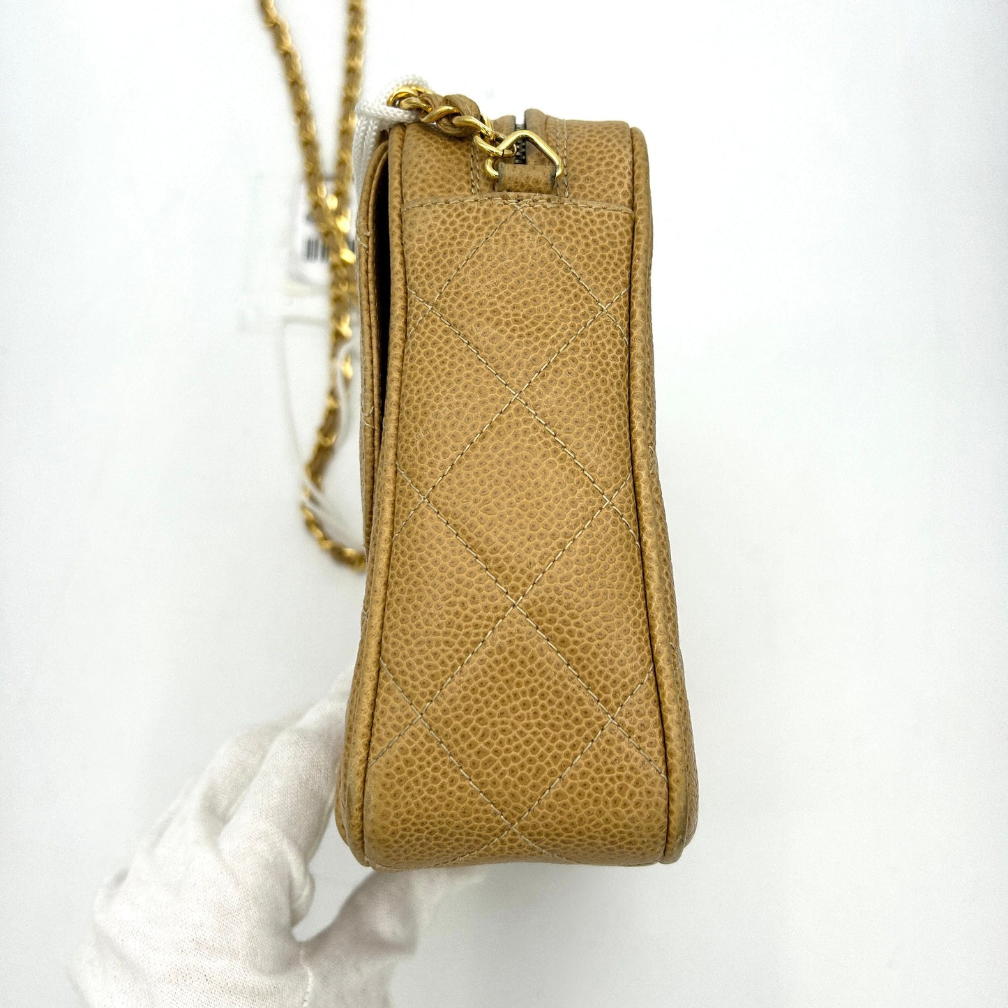 Chanel Leather Chain Shoulder Bag