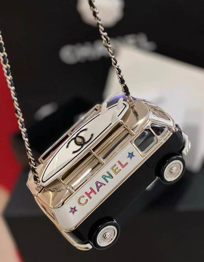 Chanel Luxury Leather Gold Handbag Style 9