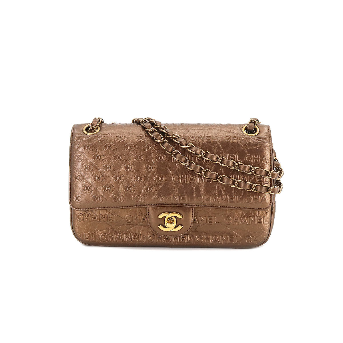 Chanel Bronze CC Handbag