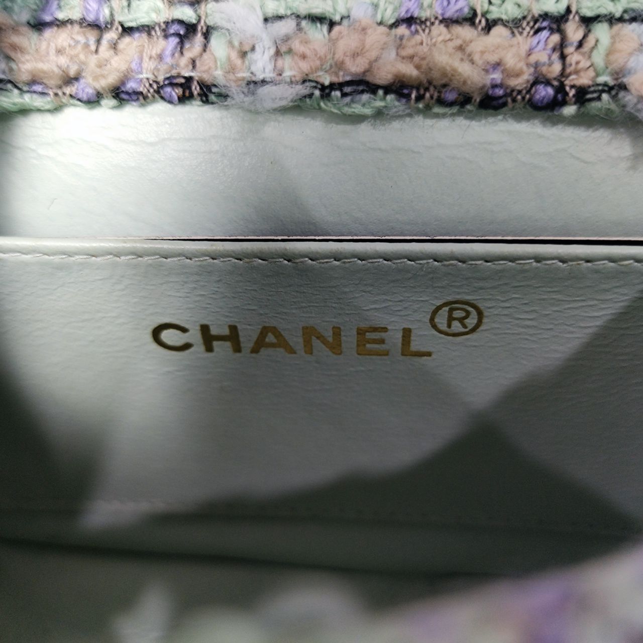 Chanel Classic Flap Tweed Shoulder Bag Tweed