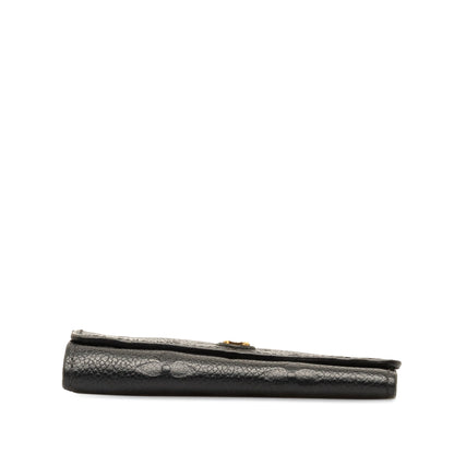 Black Louis Vuitton Monogram Empreinte 6 Key Holder