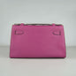 Luxury Hermes Kelly 22Cm Handbag Peach
