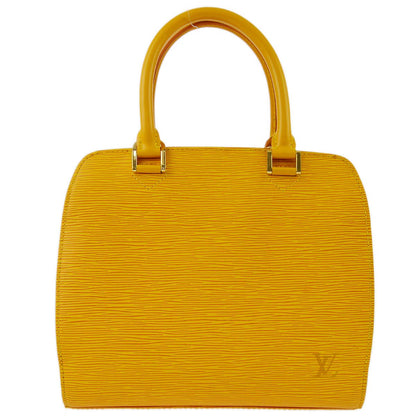 Louis Vuitton 2000 Yellow Epi Pont Neuf Handbag M52059