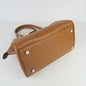 Luxury Hermes Paris Bombay Victoria Handbag Light Coffee