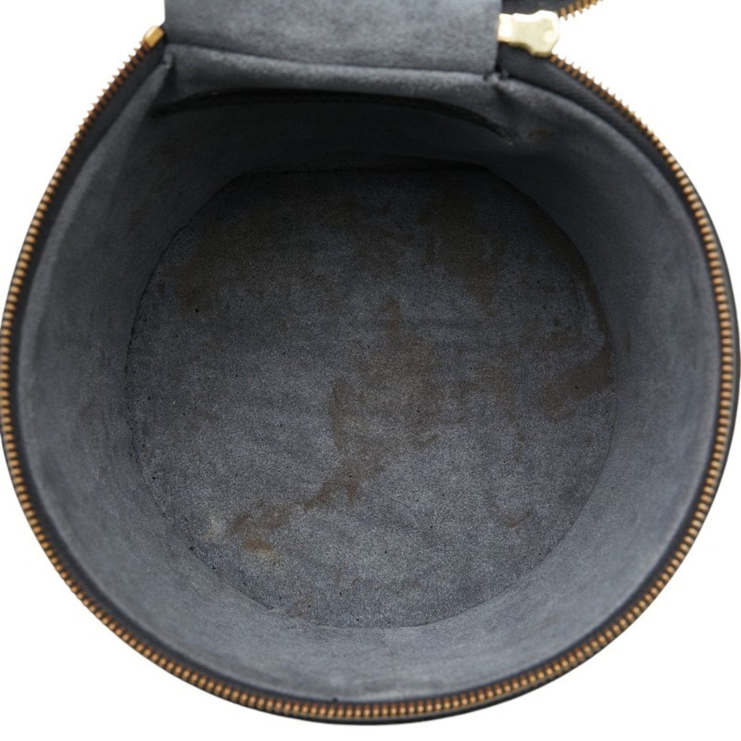 Louis Vuitton  Noir Leather Handbag Vanity Bag