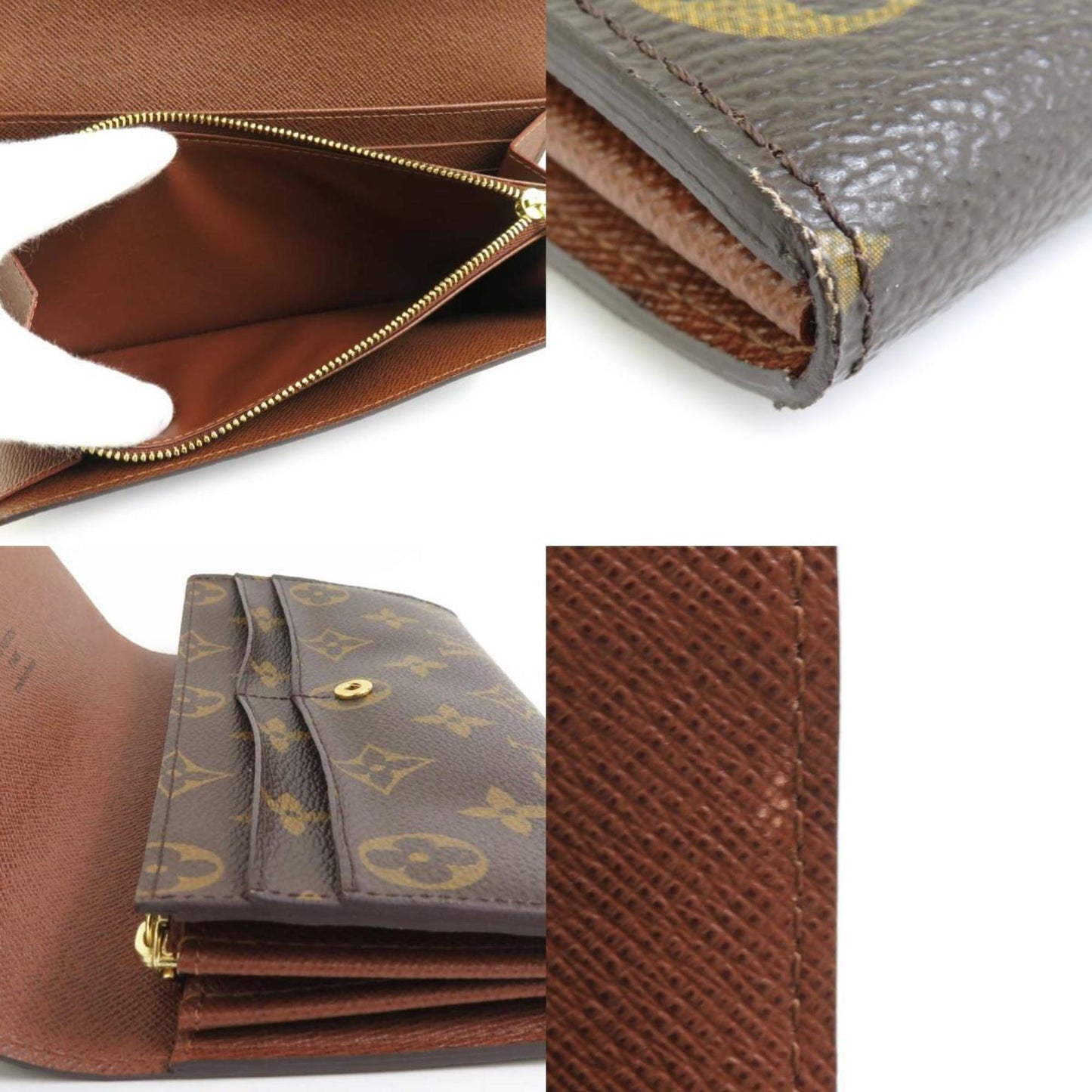 Louis Vuitton  Monogram Long Wallet (Bi-Fold)