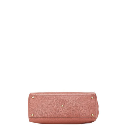 Fendi Trois-Jours Leather 2Way Bag