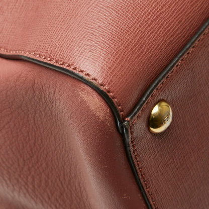 Fendi Trois-Jours Leather 2Way Bag