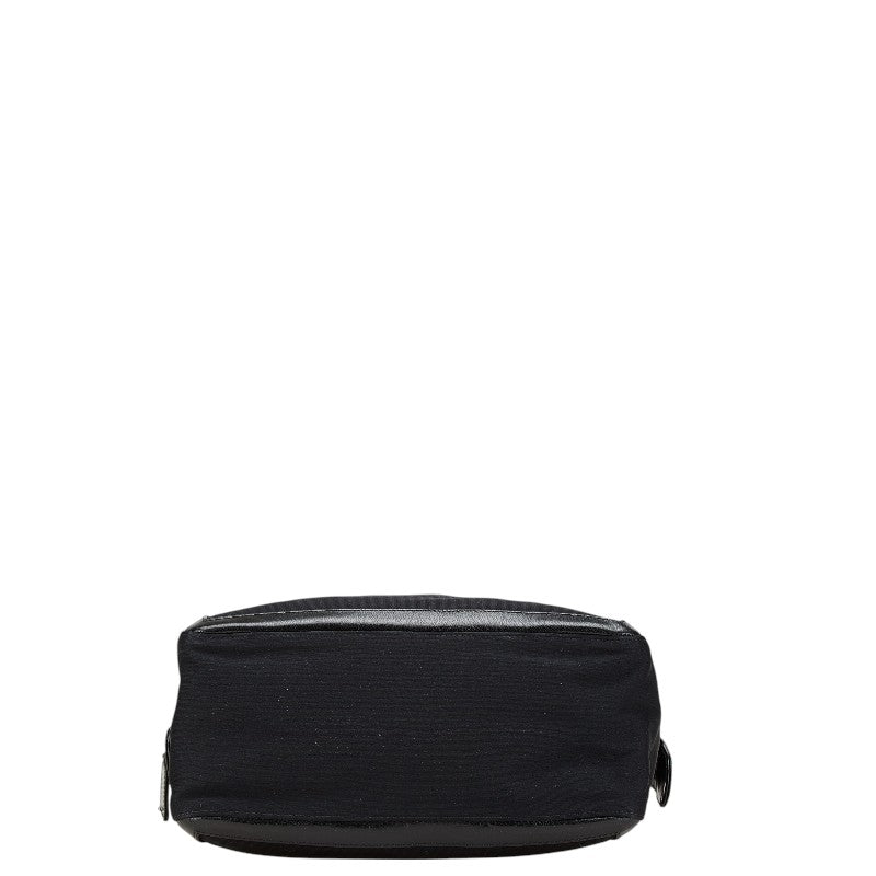Fendi Calligraphy Leather Shoulder Bag