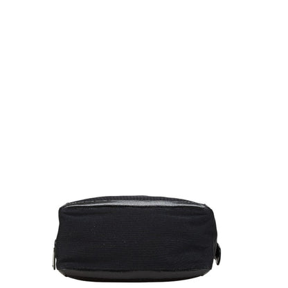 Fendi Calligraphy Leather Shoulder Bag