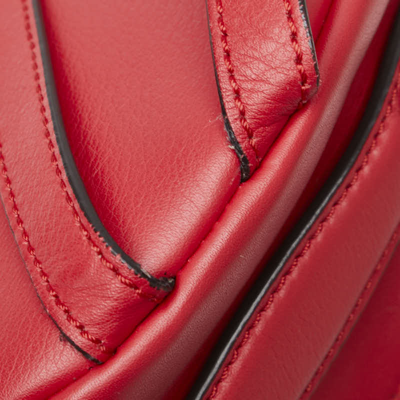 Fendi Luxury Leather Red Backpack Style 5