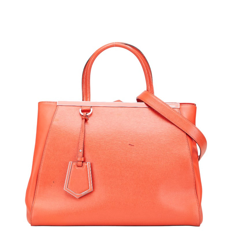Fendi Luxury Leather Red Handbag Style 38