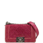Chanel Boy Leather Shoulder Bag Style 19
