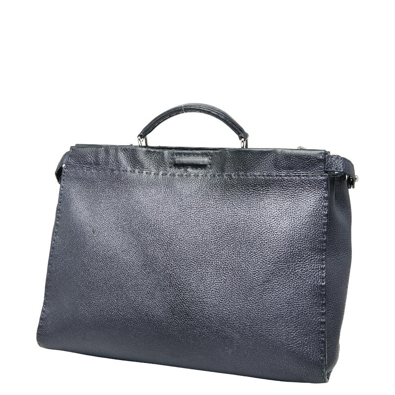 Fendi Peekaboo Fit Bag Bugs Eye Monster 2Way Leather Bag