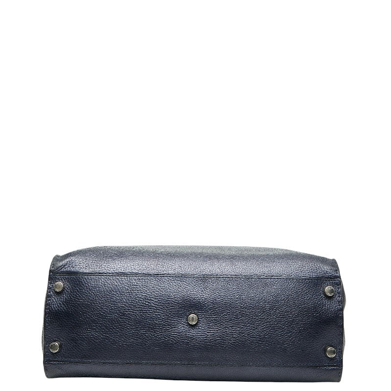 Fendi Peekaboo Fit Bag Bugs Eye Monster 2Way Leather Bag