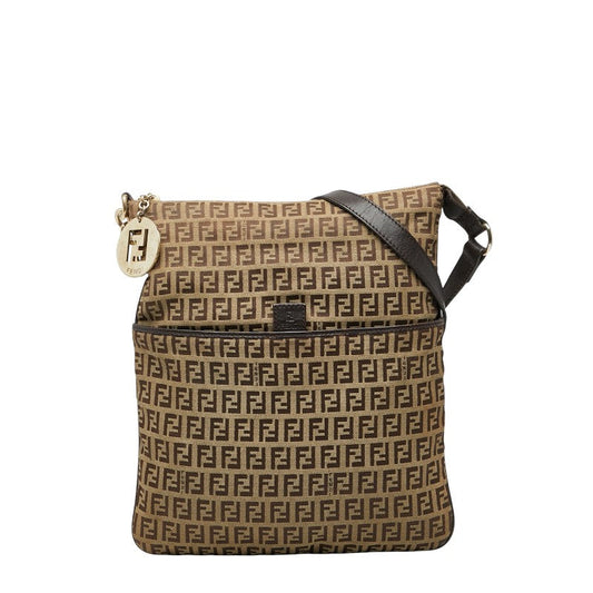 Fendi Zucchino Red Shoulder Bag Style 50