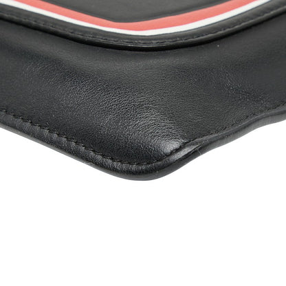 Fendi Monster Bugs Eye Leather Clutch Bag