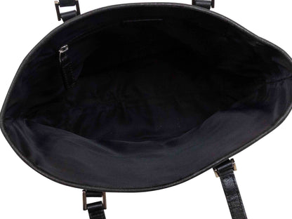 Black Christian Dior Oblique Tote Bag
