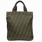 Fendi Zucca Nylon Canvas Tote Bag