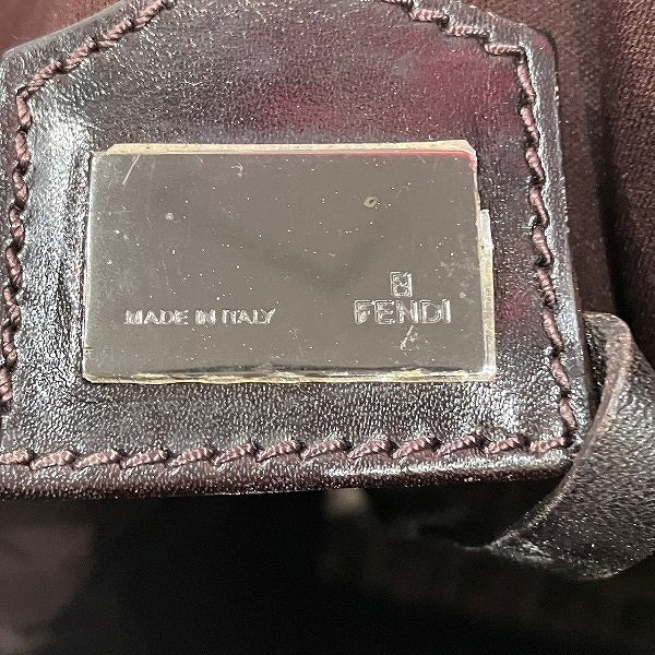 Fendi Luxury Canvas Red Handbag Style 11
