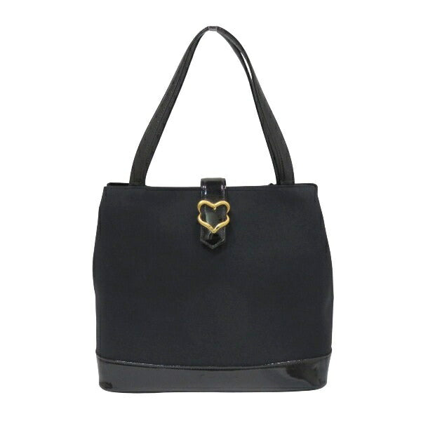 Yves Saint Laurent Nylon Enamel Shoulder Bag