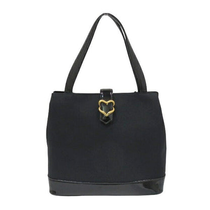 Yves Saint Laurent Nylon Enamel Shoulder Bag