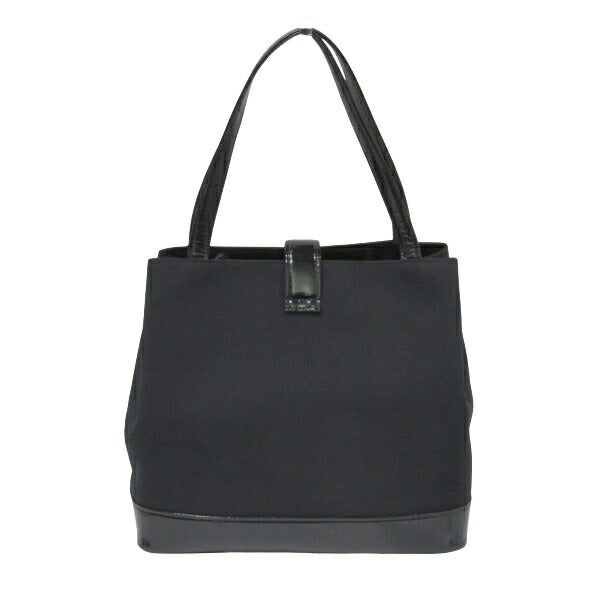 Yves Saint Laurent Nylon Enamel Shoulder Bag