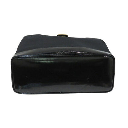 Yves Saint Laurent Nylon Enamel Shoulder Bag