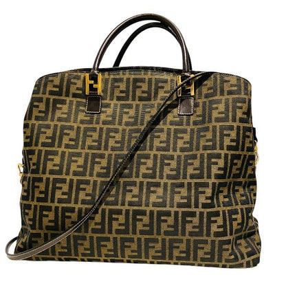 Fendi Luxury Canvas Red Handbag Style 4