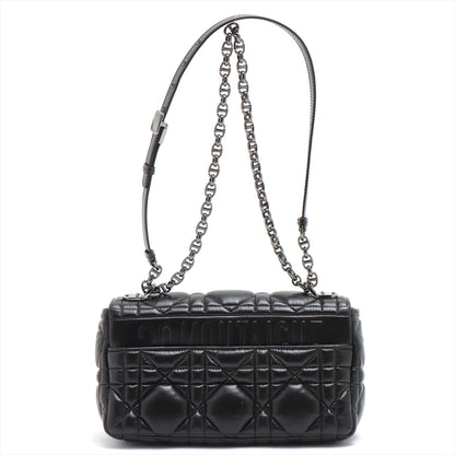 Christian Dior Black Medium Dior Caro Shoulder Bag [Clearance Sale]