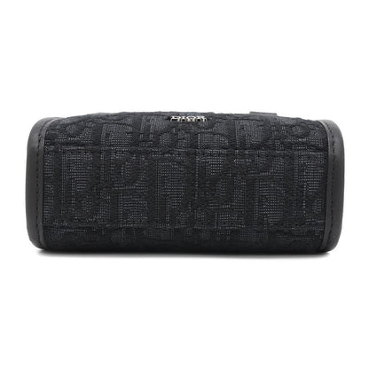 Dior Safari North South 2way Tote Bag Black2ESWS017YKY Jacquard Calf Leather Size Mini