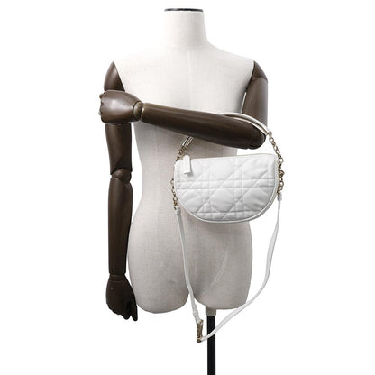 Dior Vibe Hobo 3WAYBag WhiteM7200ONOA Leather Size Small