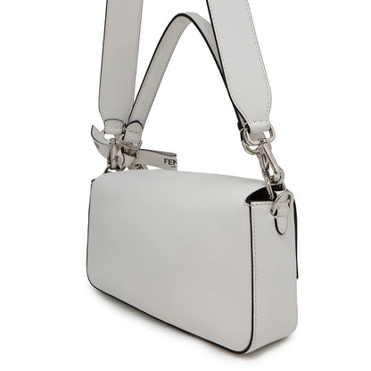 FENDI ?Marc Jacobs collaboration Mamma Bucket White8BR600 Leather
