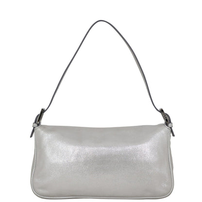 Fendi Baguette Bag Silver