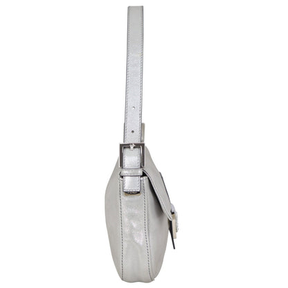 Fendi Baguette Bag Silver