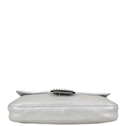 Fendi Baguette Bag Silver