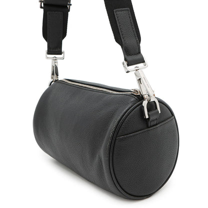 Dior Atelier Roller Shoulder Bag Black Leather