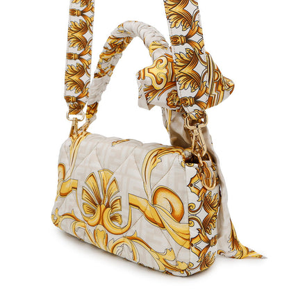 FENDI ?Fendace Mamma Bucket Ivory/Yellow8BR600 Nylon