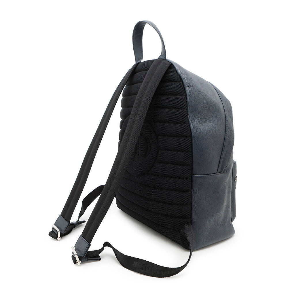 Dior Backpack St 1?4ssy collaboration Navy Leather