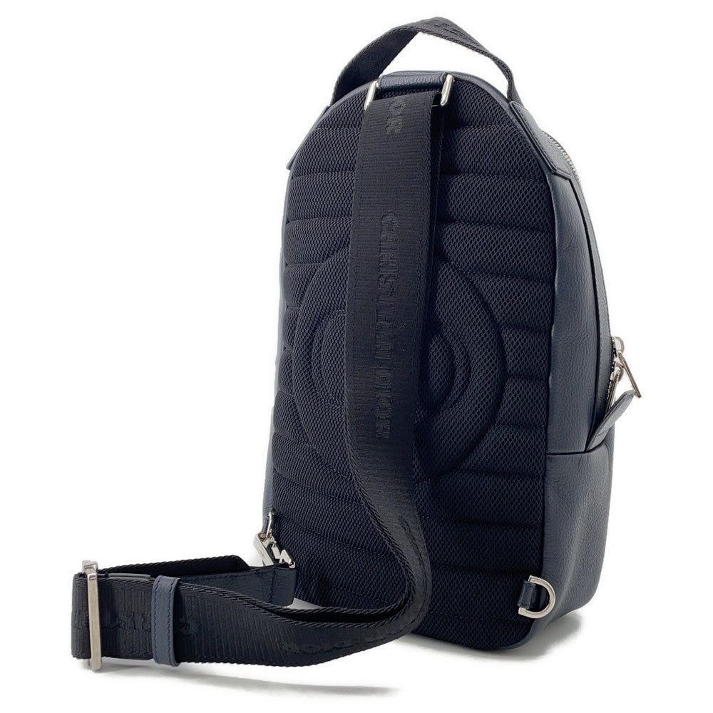 Dior Shawn St 1?4ssy Collaboration 2020 Cross Body Bag Navy/Black/Red1ESBO013GDS Leather