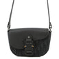 Dior Oblique Saddle Shoulder Black2ADCA435YKS Canvas Calf Leather Size Mini