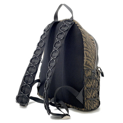 FENDI ?FF Vertigo Backpack Brown7VZ042 Canvas