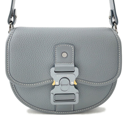 Dior Gallop Shoulder Bag Gray1Adpo033Lac Leather