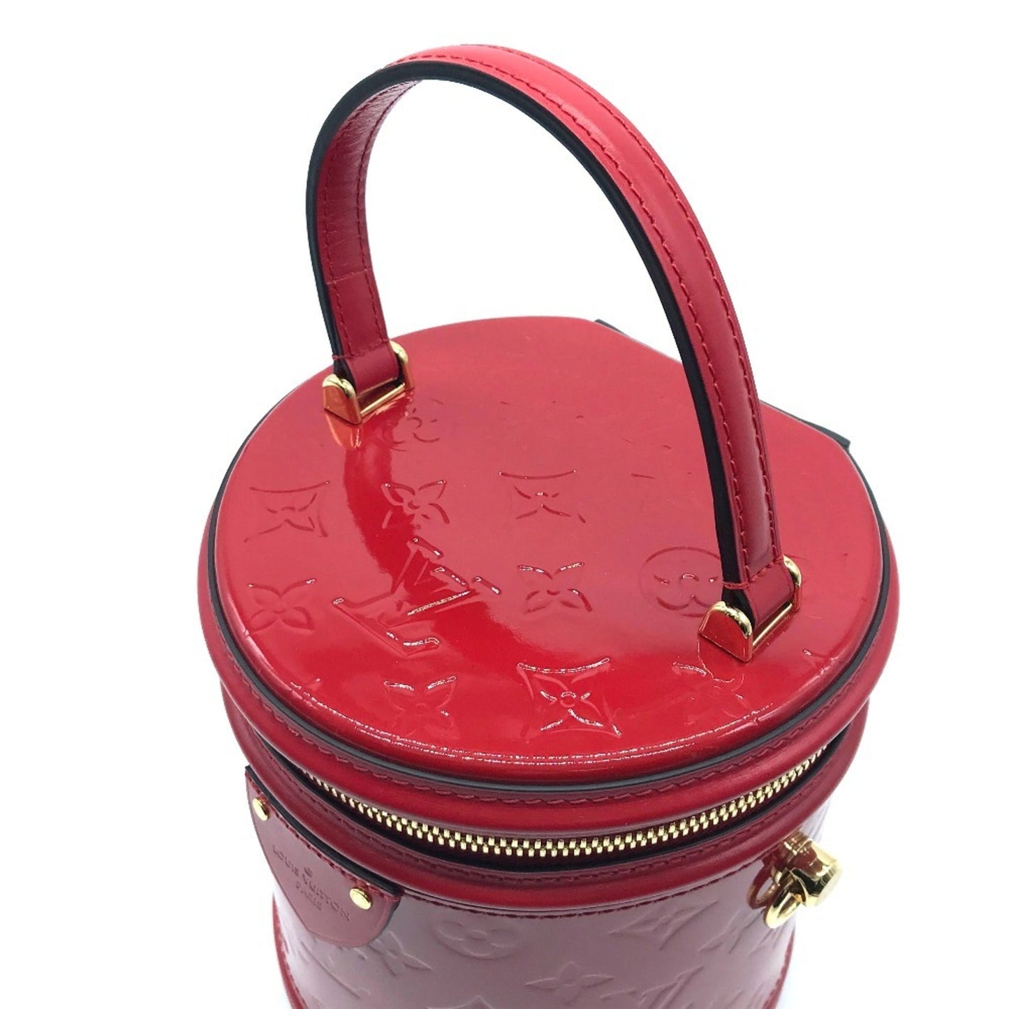 Louis Vuitton  Color Rouge Patent Leather Handbag
