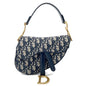 Dior Saddle Oblique One Shoulder Bag Navym0455Ctzq Canvas Leather