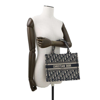 Dior Book Tote Canvas Beige Tote Bag Canvas