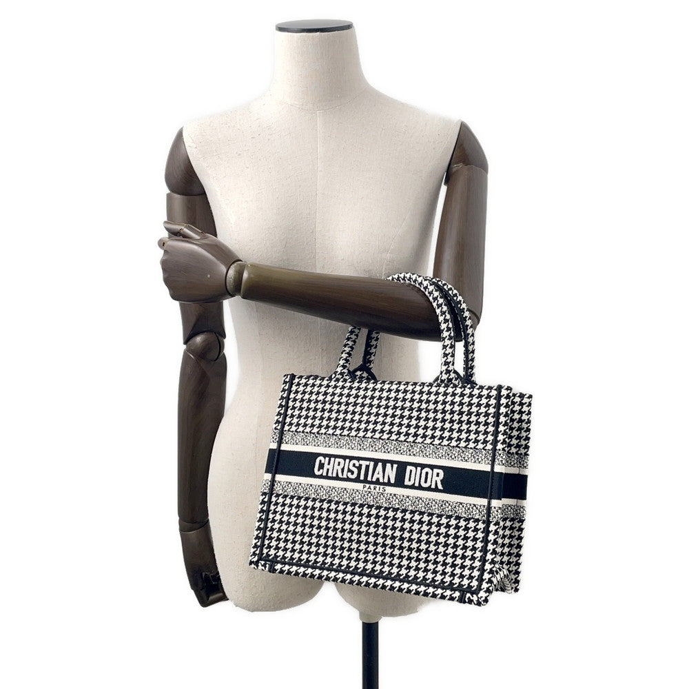 Dior Book Tote Canvas Black Tote Bag Style 2