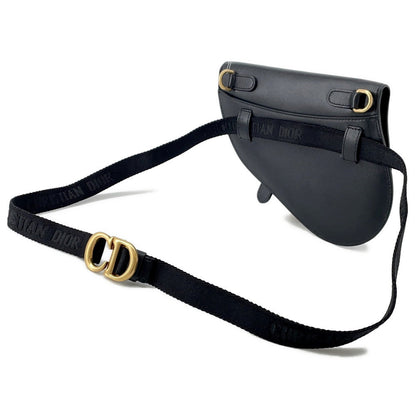 Dior Saddle Waist Bag Blacks5632Cwgh Leather