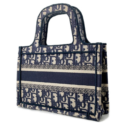 Dior Oblique Book Tote Navys5475Zriw Canvas Size Mini