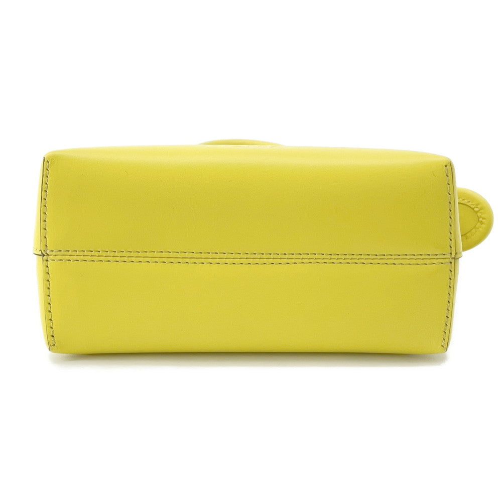 FENDI By the way Yellow/Brown8BS067 Leather Size Mini